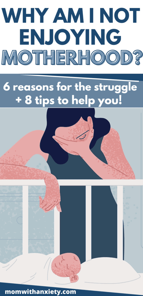 Why am I not enjoying motherhood? pin image