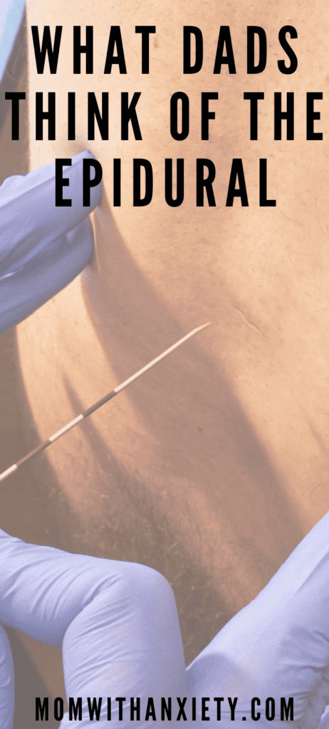 What dads think of the epidural pin image