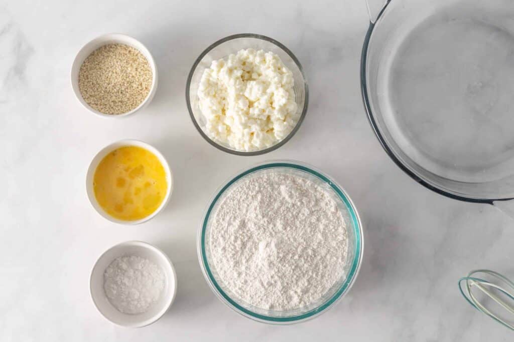 Homemade Protein Soft Pretzels ingredients