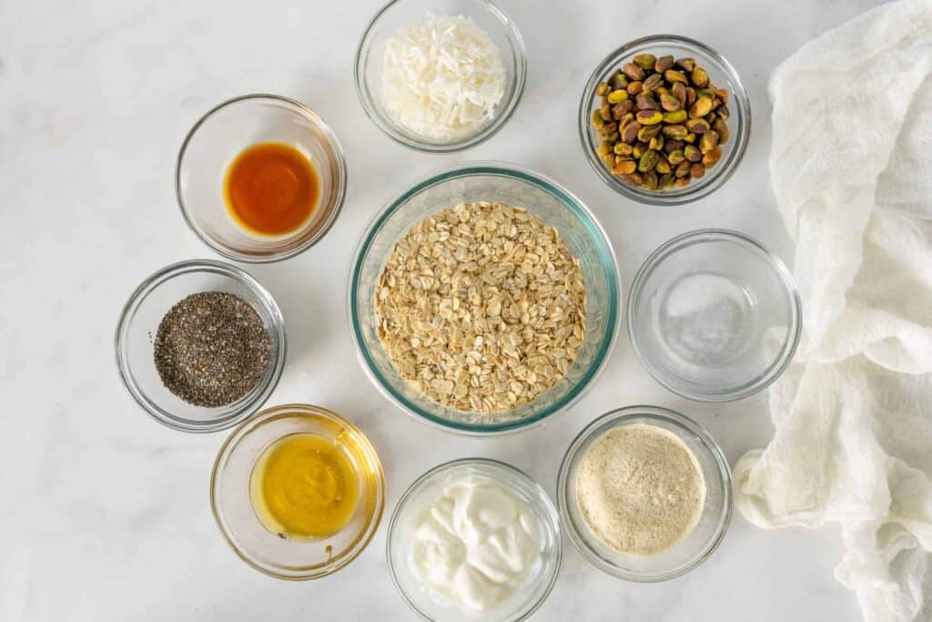 Pistachio Protein Balls Ingredients