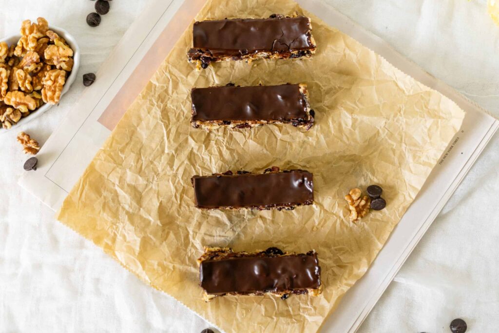 Homemade High-Protein “Kind-Style” Energy Bars
