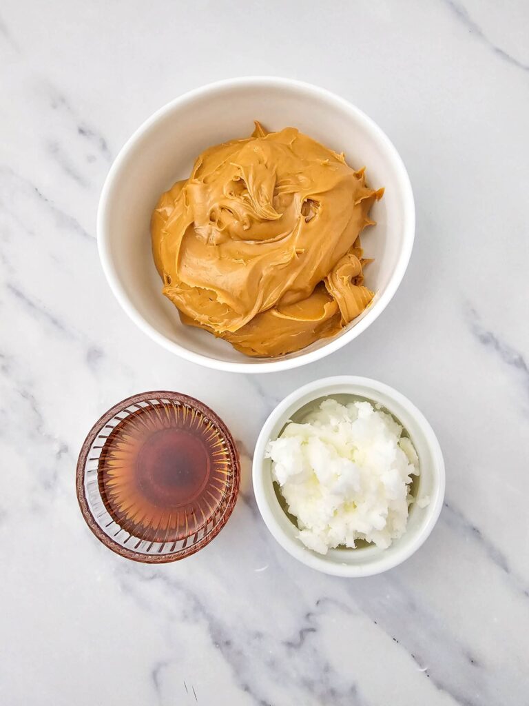 Peanut Butter Fudge ingredients.